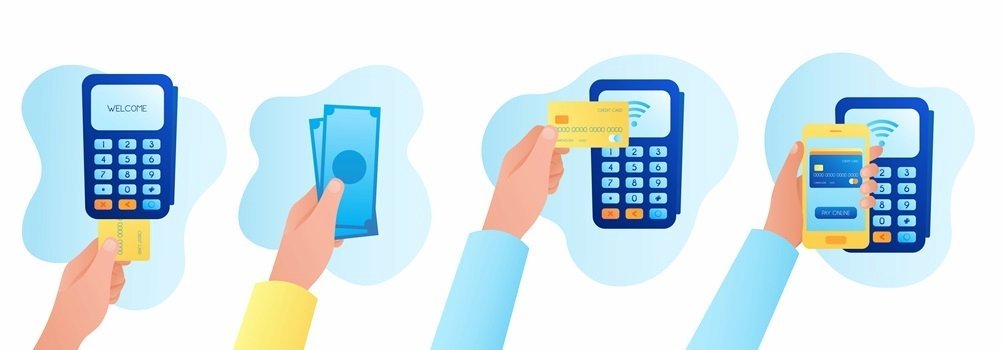 Illustration of payment methods for an online casino Malaysia site