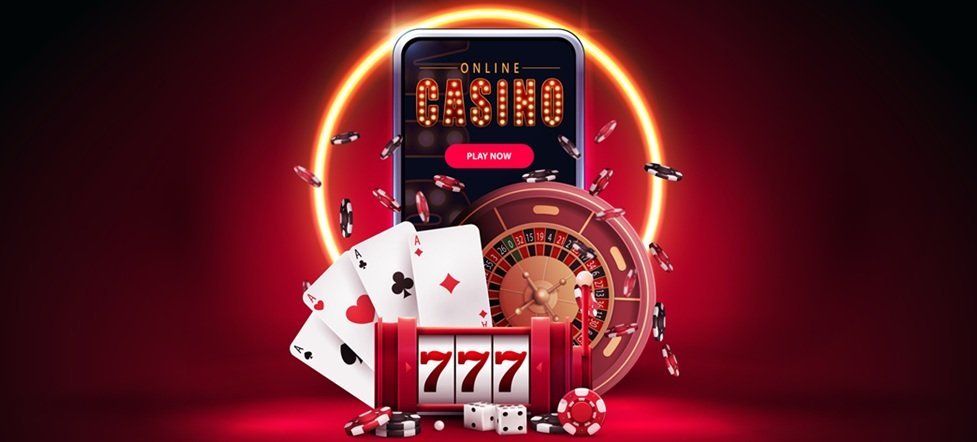 Online casino interface representing responsible online play
